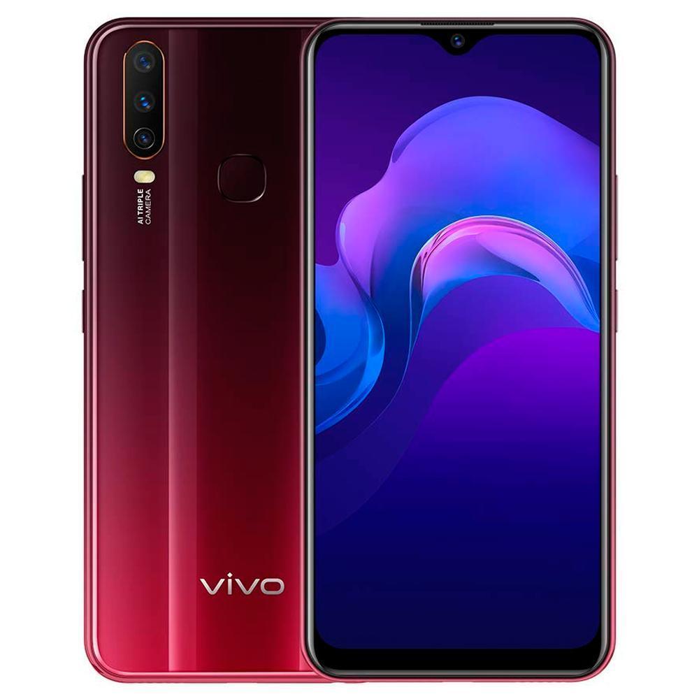 Телефон сотовый VIVO Y12 Burgundy Red (1904) купить в Казахстане по  выгодной цене