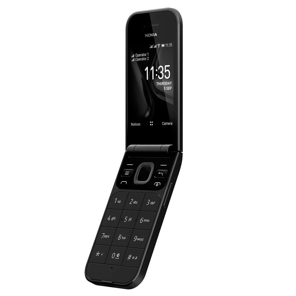 Телефон сотовый NOKIA 2720 (черный) купить в Казахстане по выгодной цене