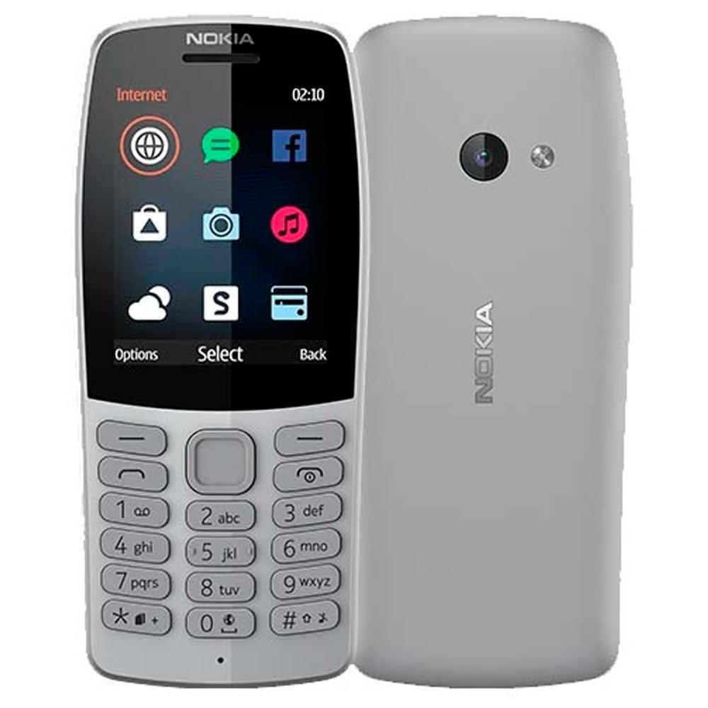 Телефон сотовый NOKIA 210 (Grey) купить в Казахстане по выгодной цене