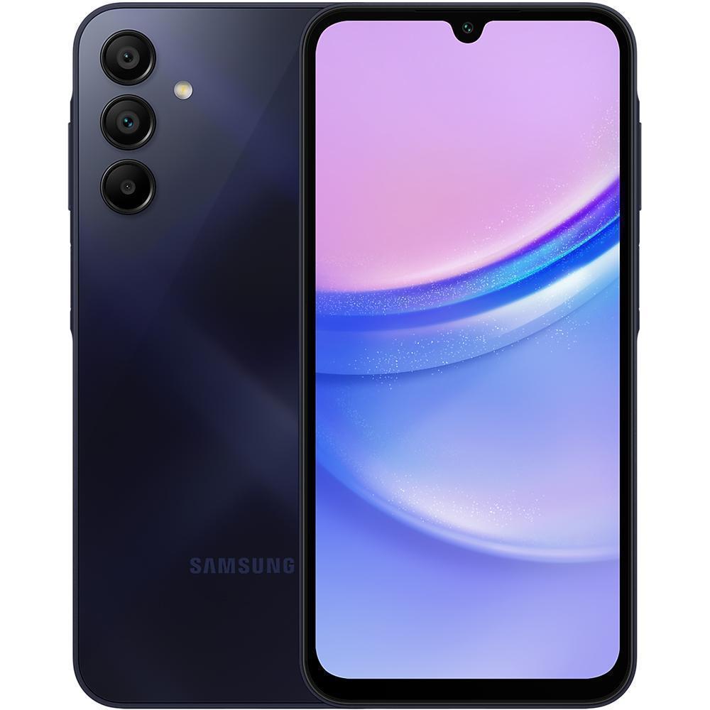 Телефон сотовый SAMSUNG SM A 155 Galaxy A15 128GB FZKGS (Blue Black) купить  в Казахстане по выгодной цене