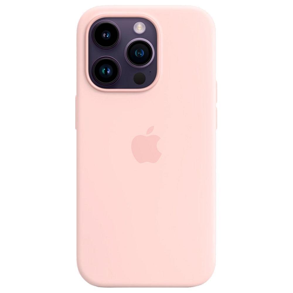 Apple iPhone 14 Plus Silicone Case with MagSafe Chalk Pink MPT73ZM