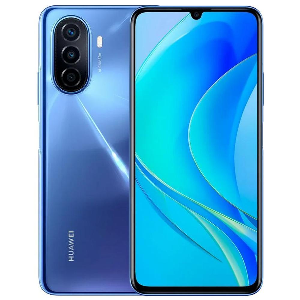 Телефон сотовый HUAWEI Nova Y70 4/128GB (Голубой кристалл) (MGA-LX9N)  купить в Казахстане по выгодной цене