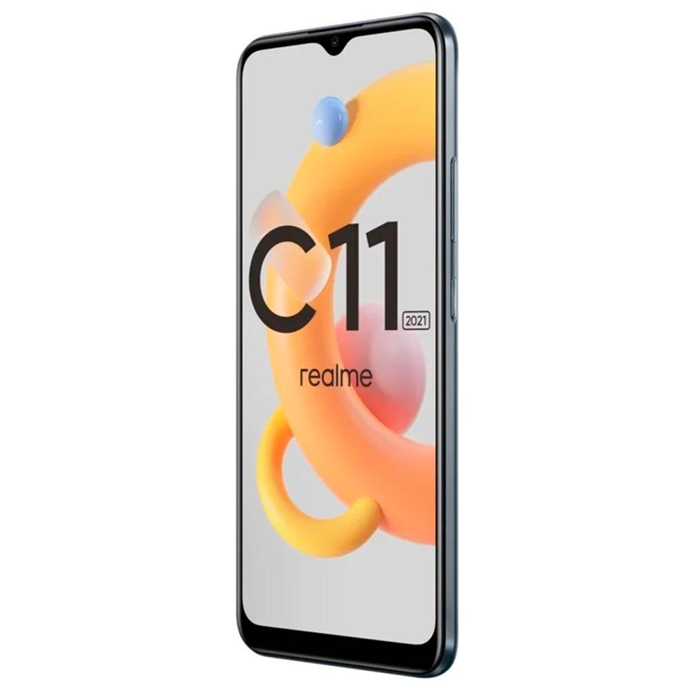 Телефон сотовый REALME C11 2021 (2/32GB) Gray купить в Казахстане по  выгодной цене