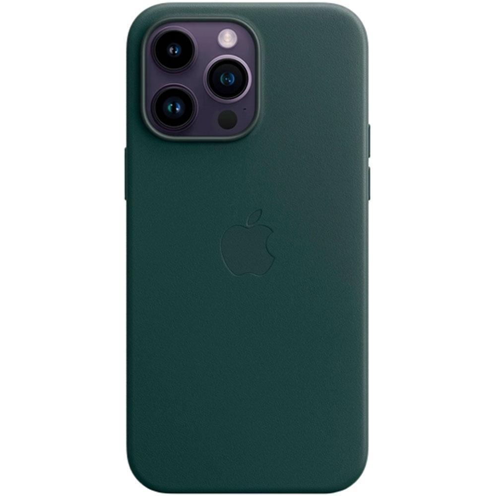 Чехол для телефона APPLE iPhone 14 Pro Max Leather Case with MagSafe -  Forest Green (MPPN3ZM/A) купить в Казахстане по выгодной цене