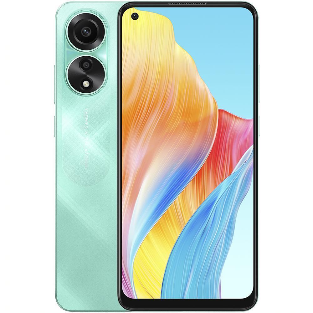 Телефон сотовый OPPO A78 (8/256) Aqua Green купить в Казахстане по выгодной  цене