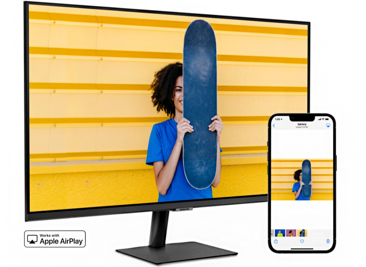 Smart Display SAMSUNG LS32BM702UIXCI 32 UHD/VA/4ms/60Hz купить в Казахстане  по выгодной цене