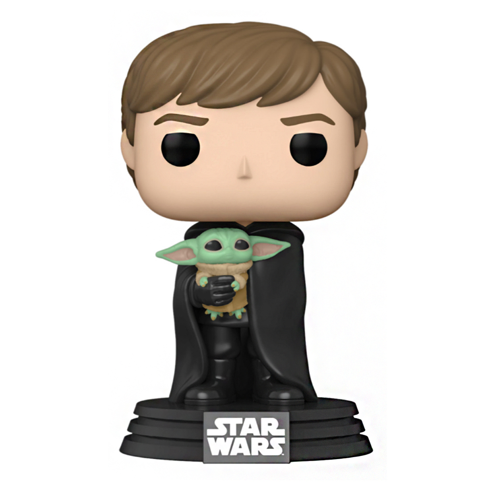 Фигурка Персонажей FUNKO POP! Bobble Star Wars Mandalorian Luke ...